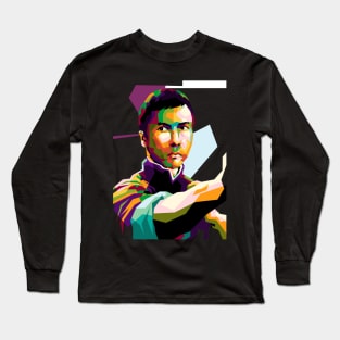 Ip Man In Pop Art Amazing Long Sleeve T-Shirt